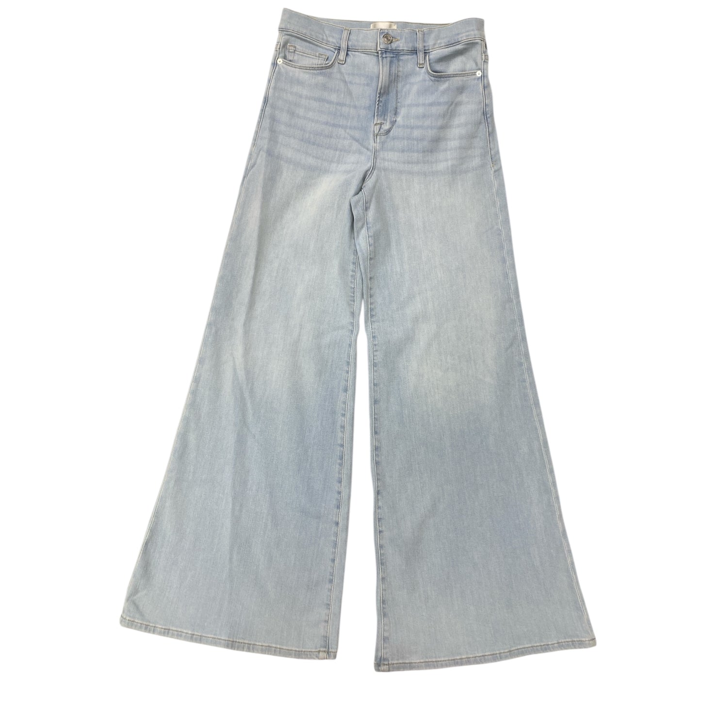 Jeans Flared By Frame In Blue Denim, Size:8