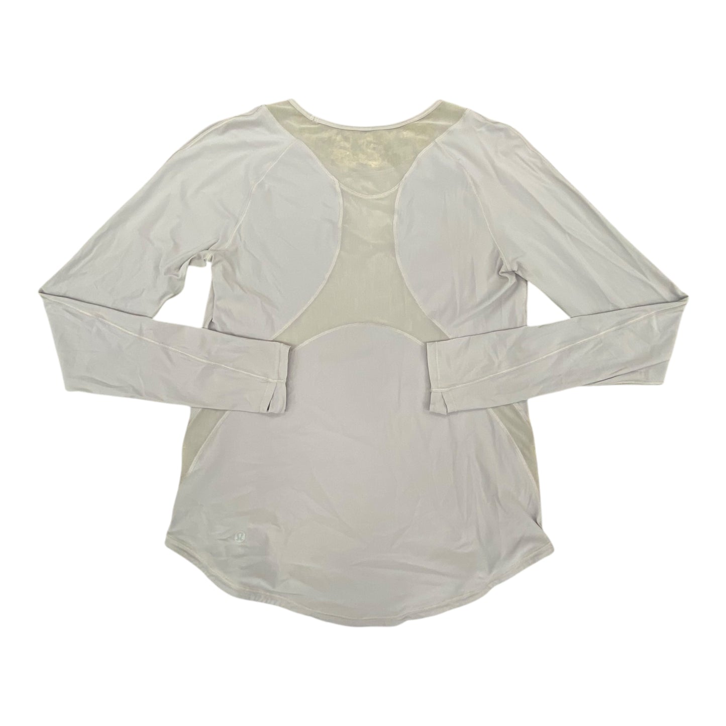 Athletic Top Ls Crewneck By Lululemon In Lilac, Size:S