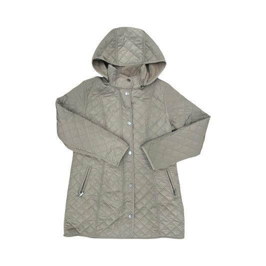 Coat Puffer & Quilted By Gallery In Brown, Size:Mp