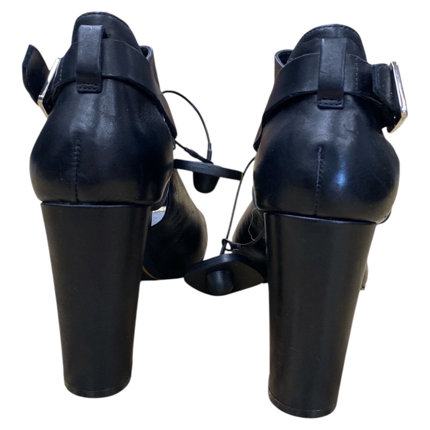 Shoes Heels Block By Lauren By Ralph Lauren In Black, Size:7
