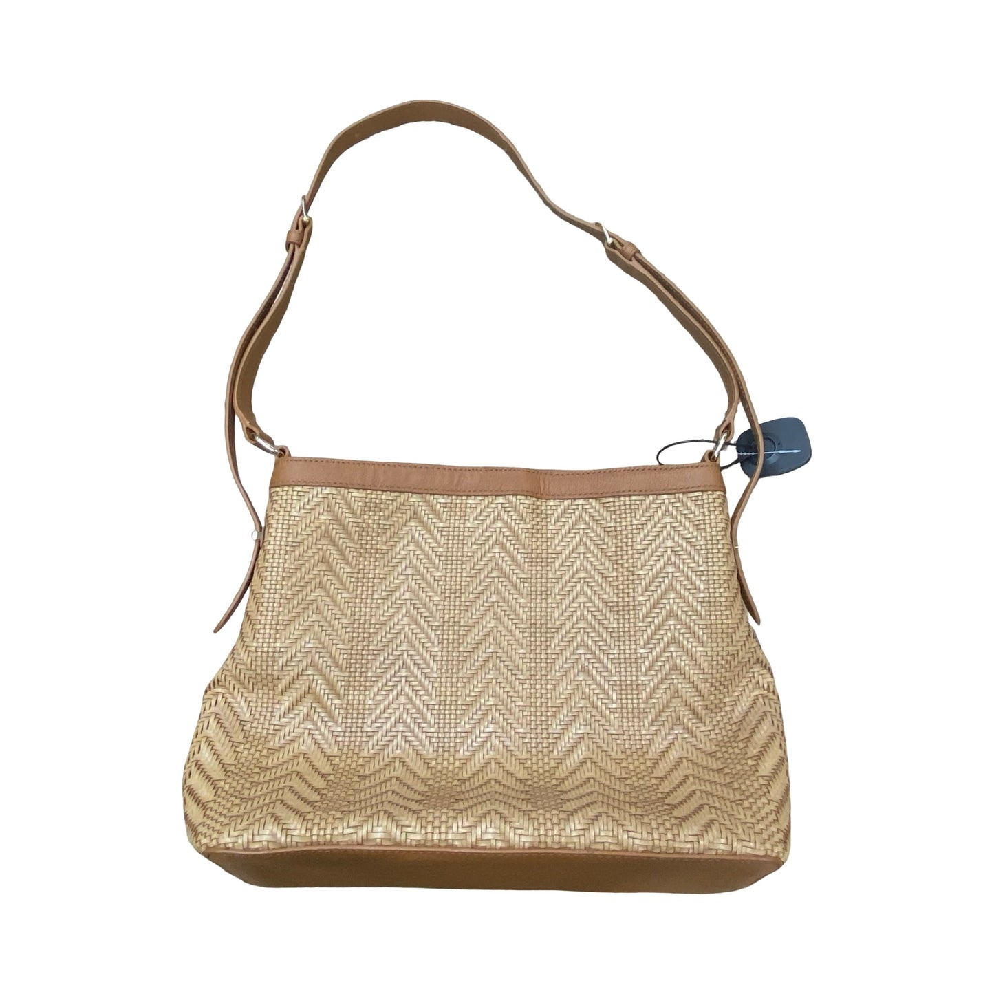 Handbag Leather By Talbots In Brown, Size:Medium