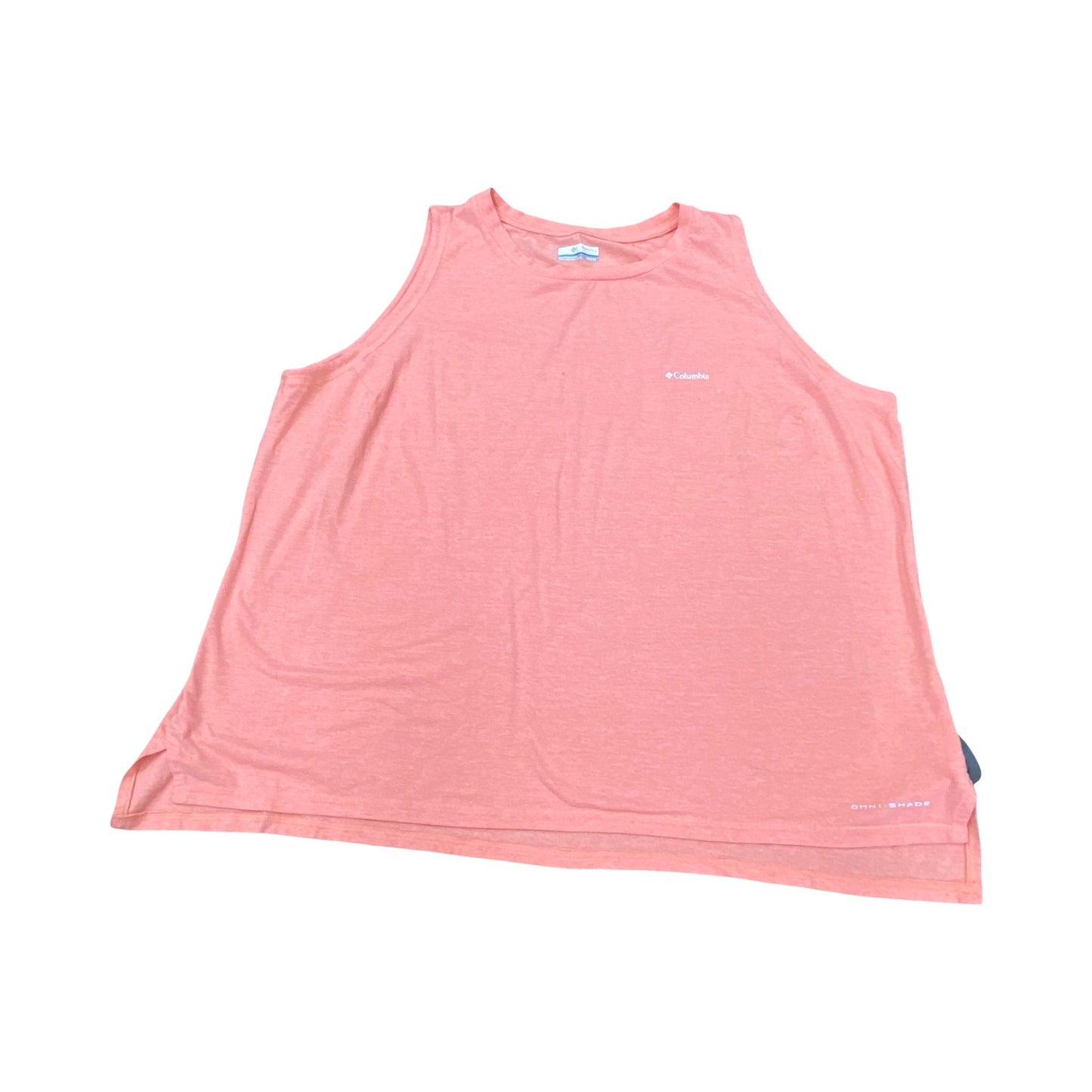 Athletic Tank Top By Columbia In Pink, Size:2X