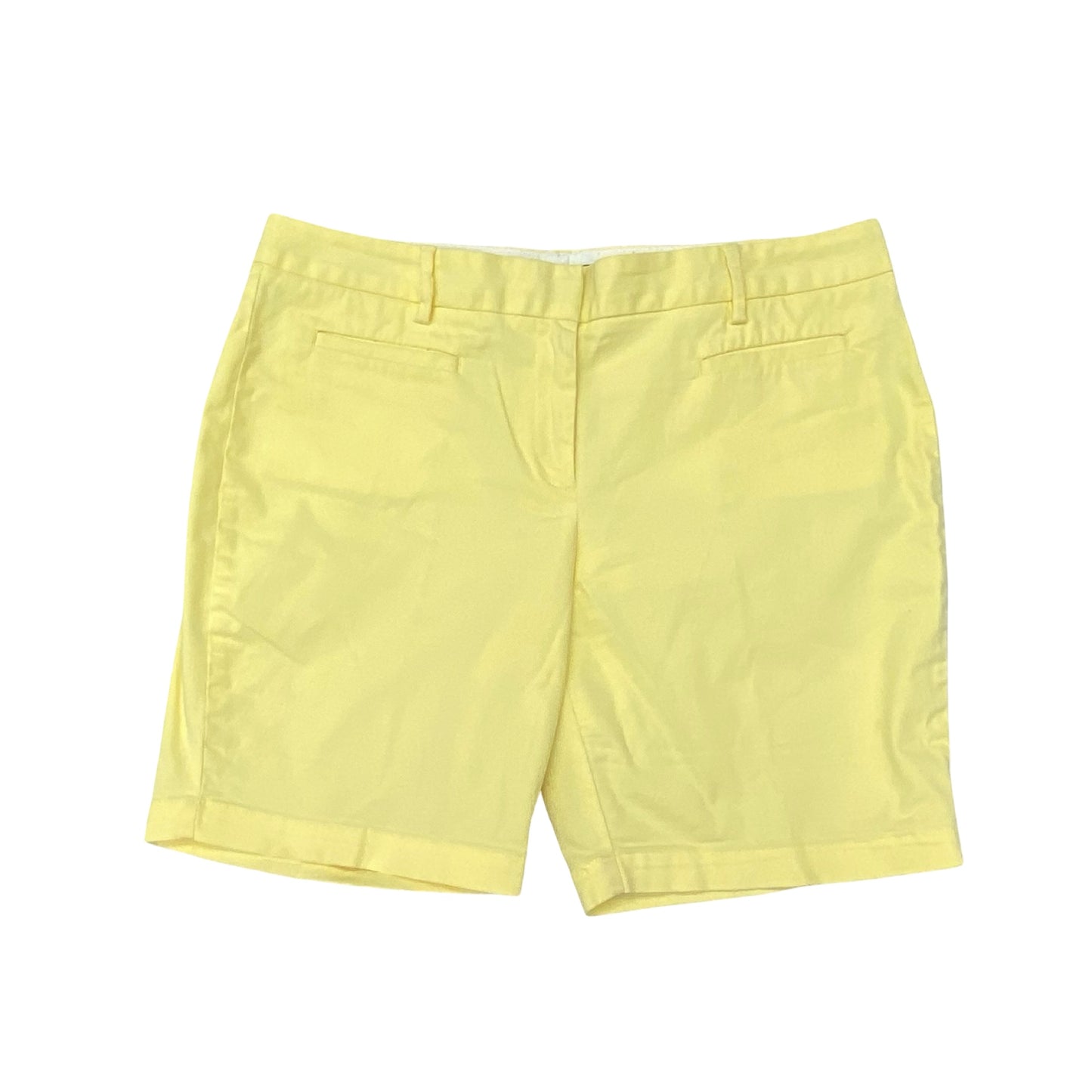 Shorts By Lands End In Yellow, Size:12P