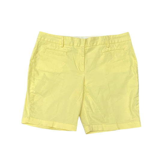 Shorts By Lands End In Yellow, Size:12P