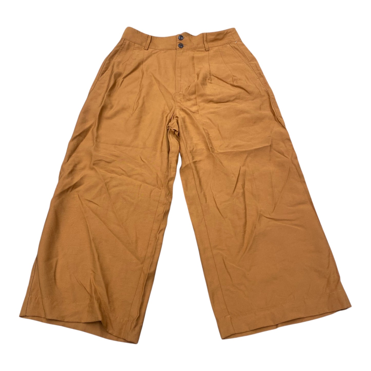 Pants Wide Leg By Madewell In Brown, Size:6P