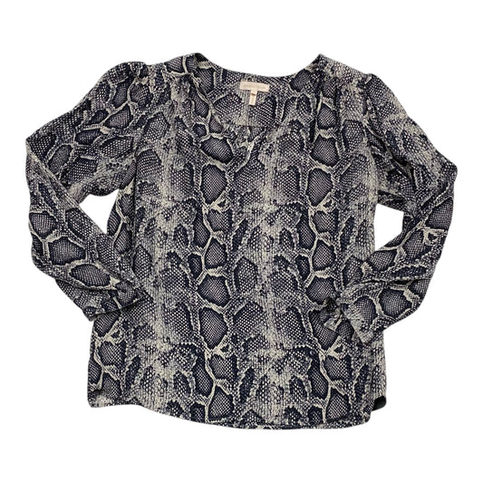 Top Ls By Rebecca Taylor In Snakeskin Print, Size:4