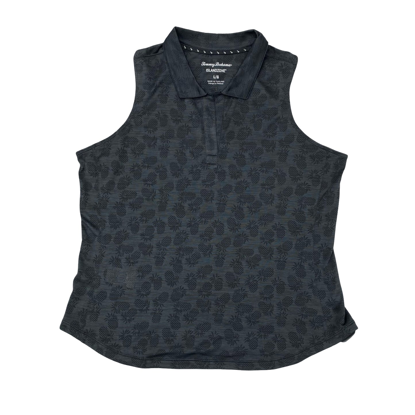 Athletic Tank Top By Tommy Bahama In Grey, Size:L
