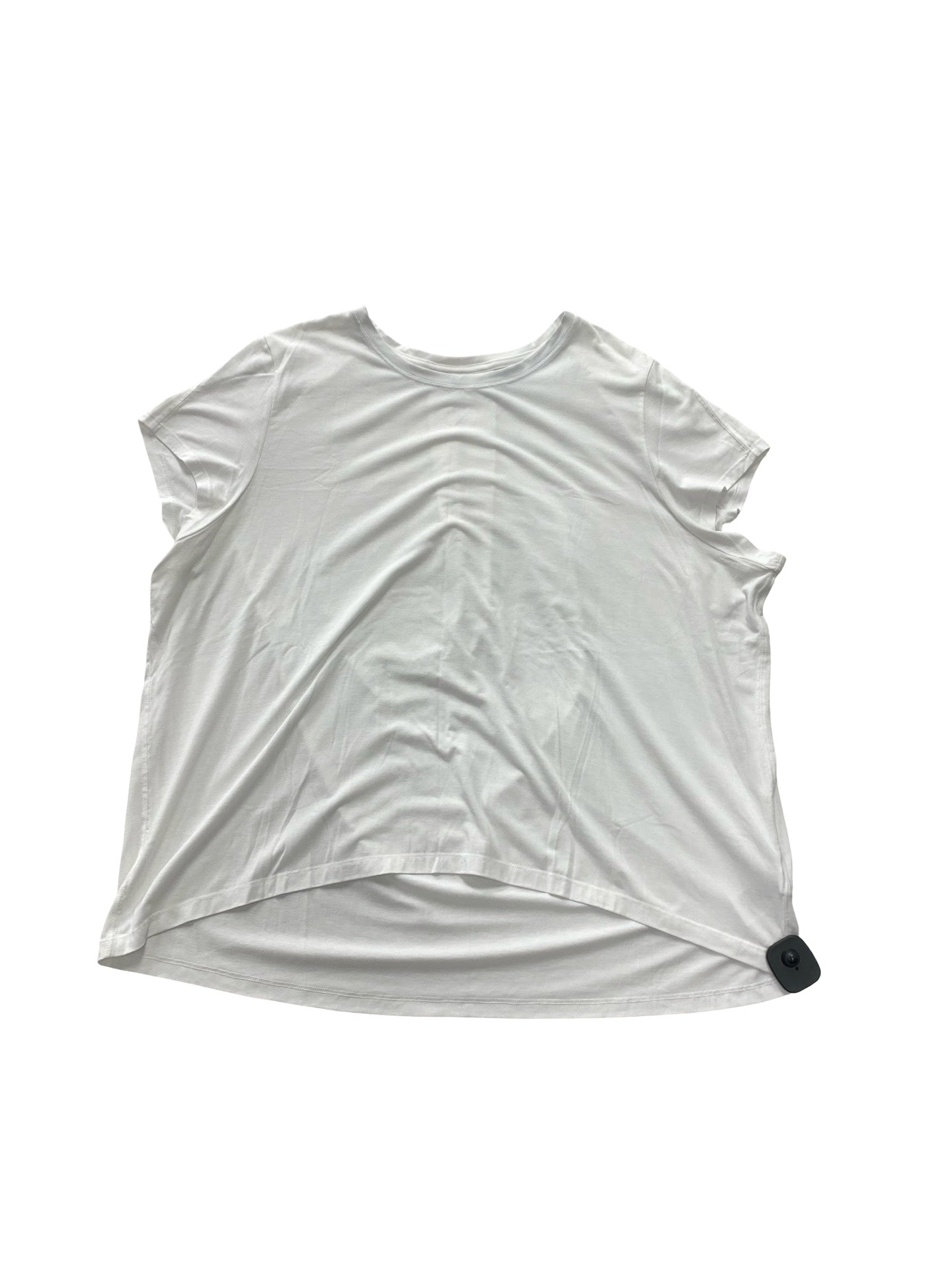 Athletic Top Ss By Athleta In White, Size:Xl