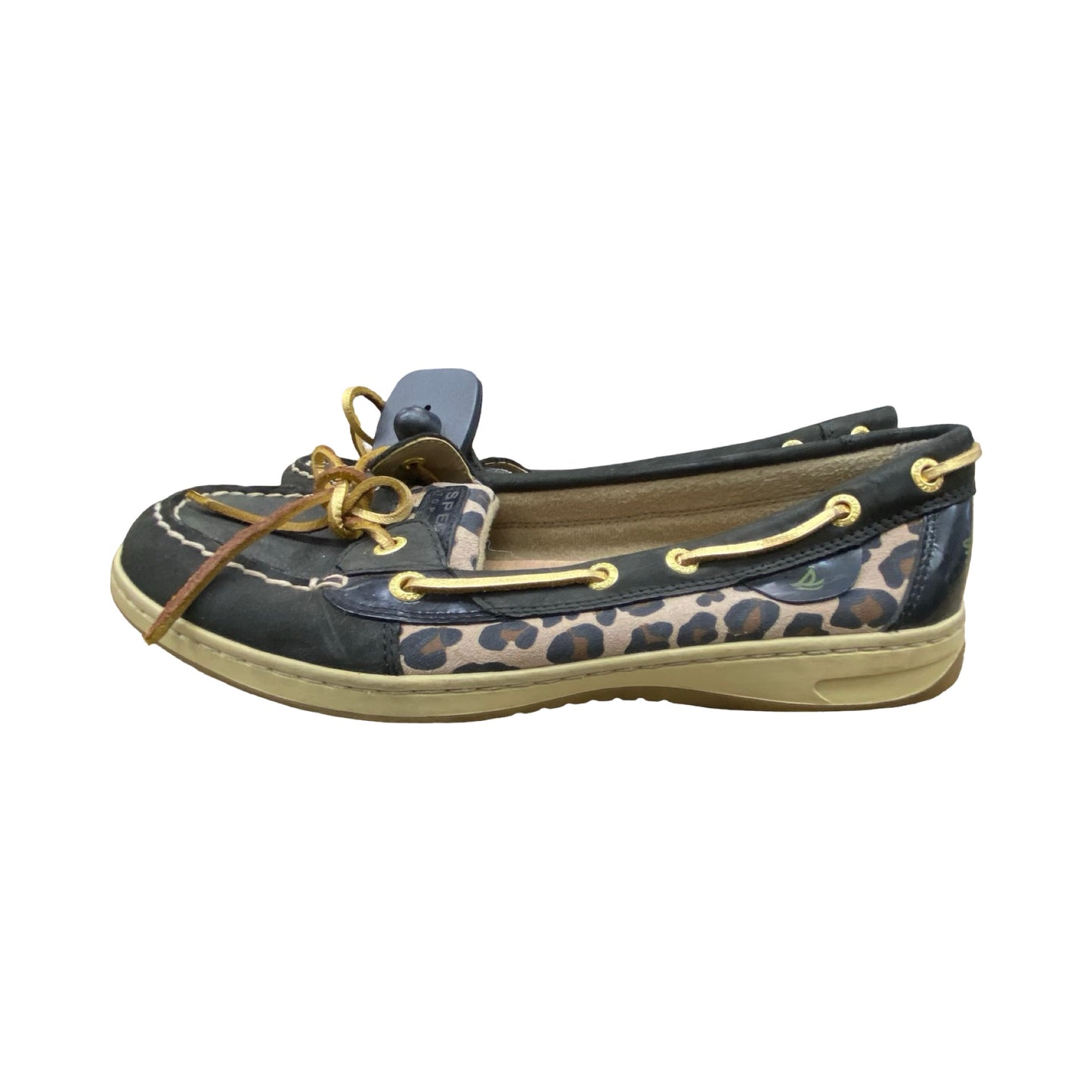 Shoes Flats By Sperry In Animal Print, Size:8.5