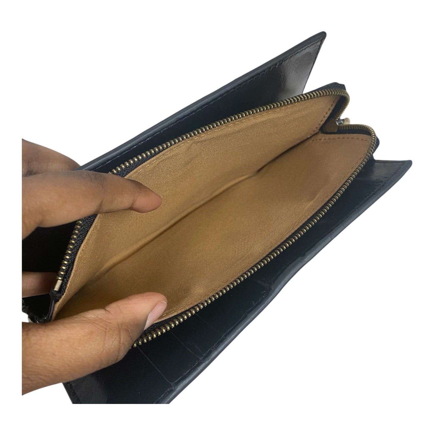 Wallet Leather By Hobo Intl In Black, Size:Medium