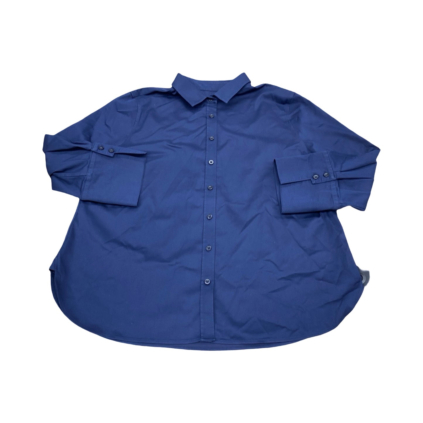Top Ls By Chicos In Blue, Size:Xl