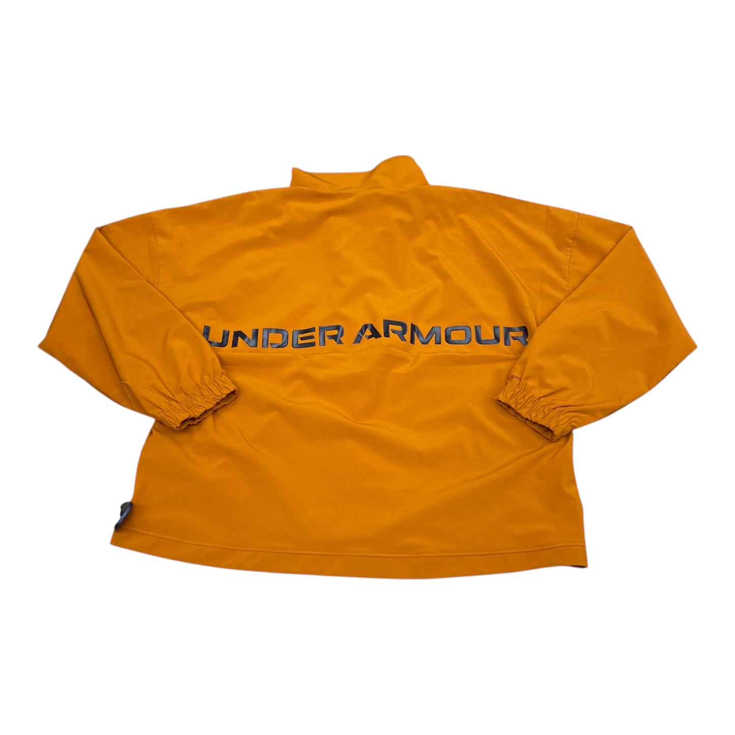 Athletic Jacket By Under Armour In Copper, Size:L