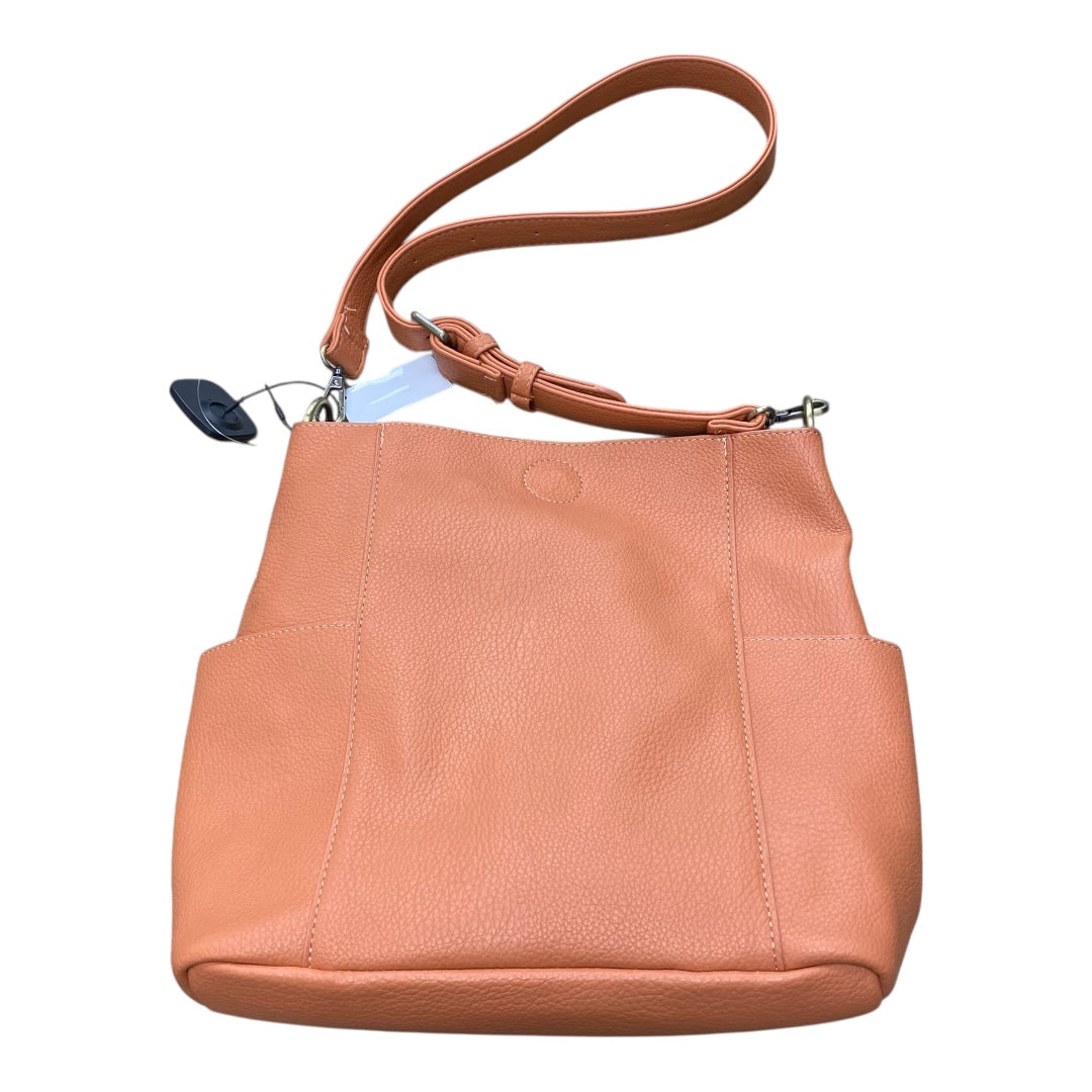Handbag By JOY Susan In Peach, Size:Medium