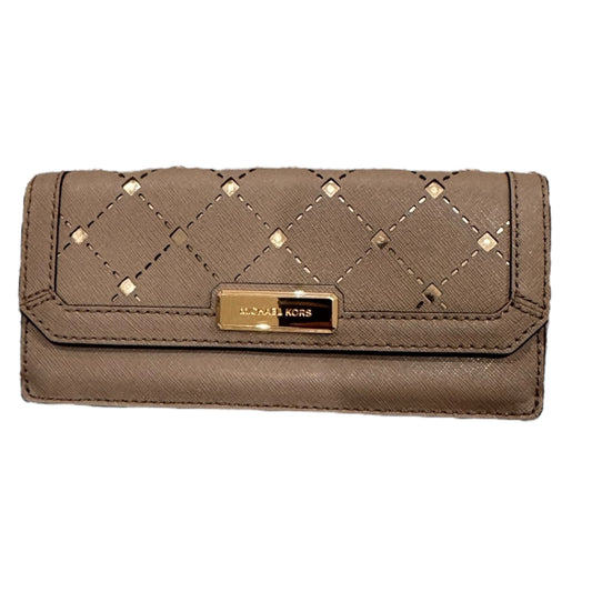 Wallet Designer By Michael Kors In Brown, Size:Large