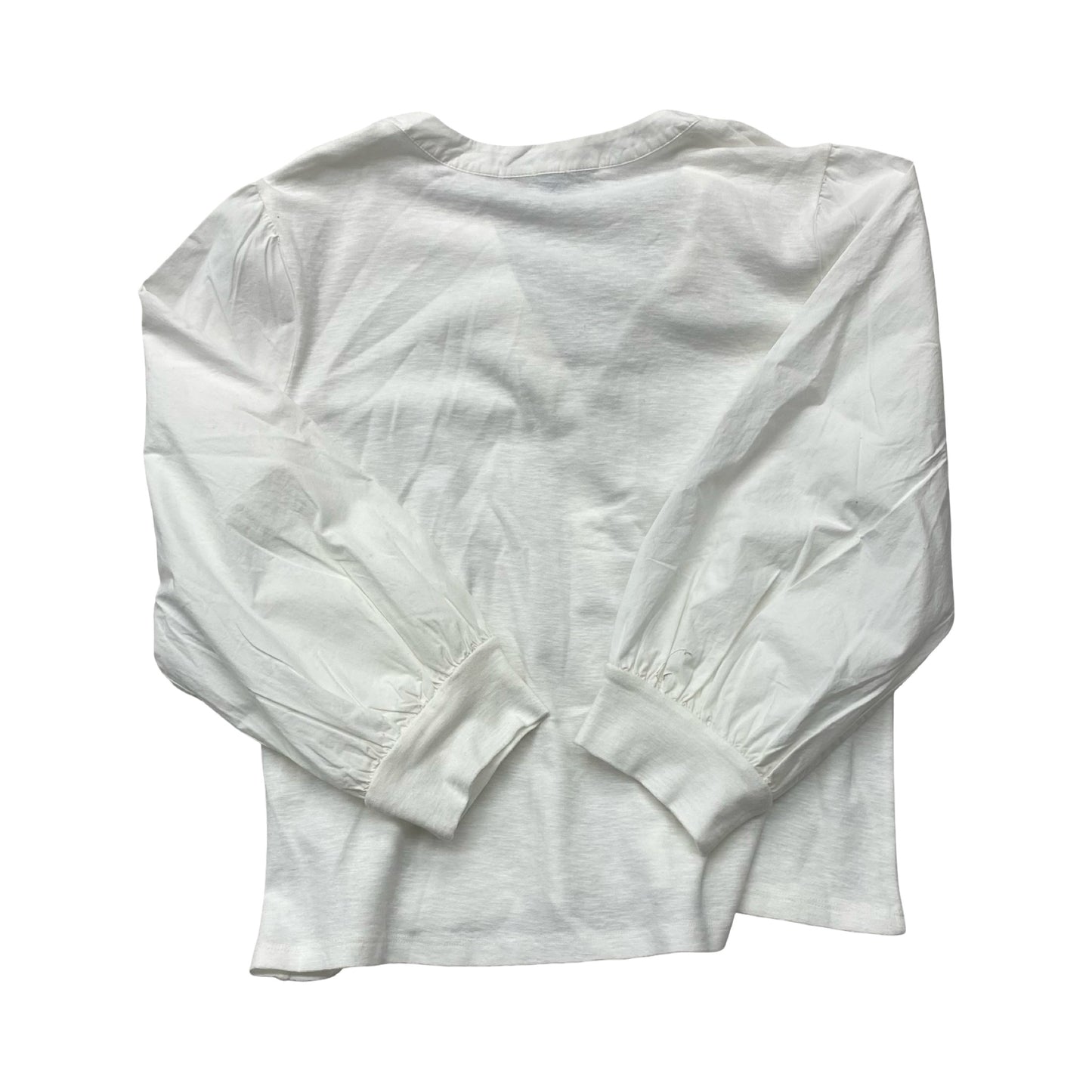 Top 3/4 Sleeve By Banana Republic In Cream, Size:Xl