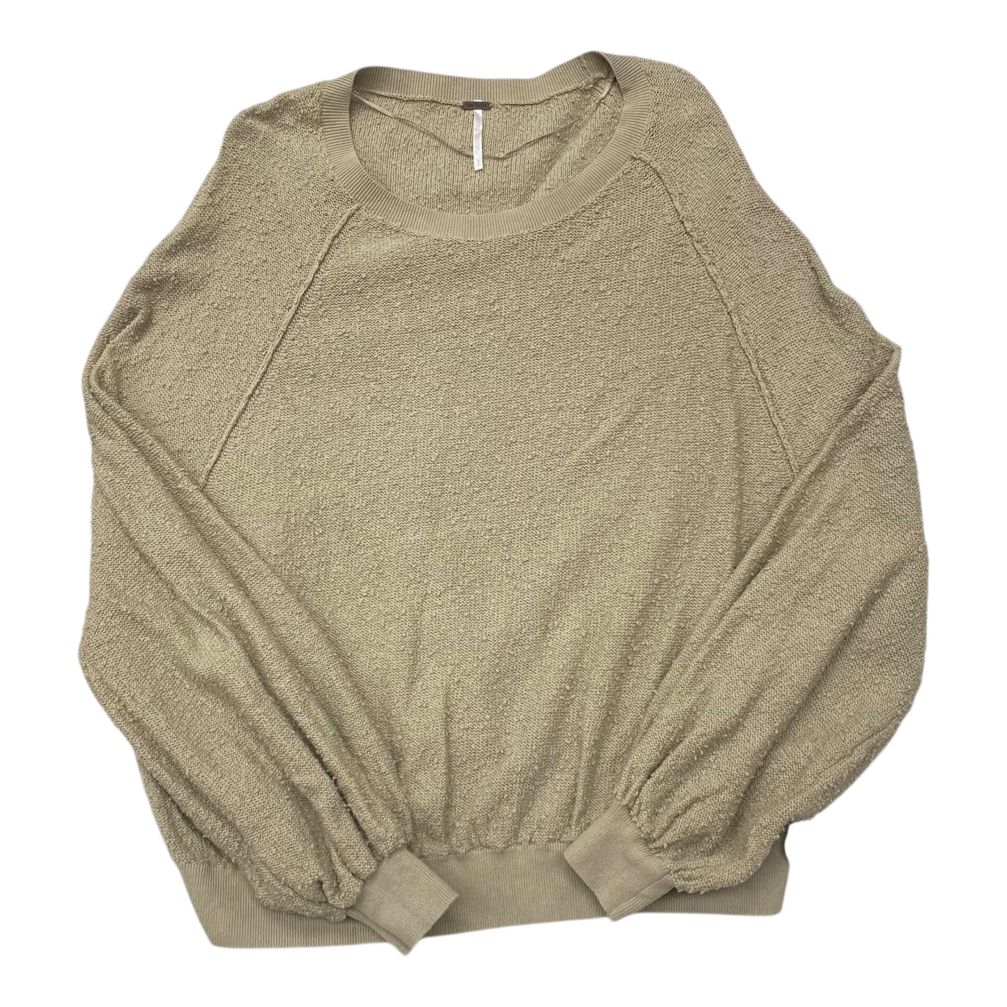 Sweater By Free People In Taupe, Size:Sp