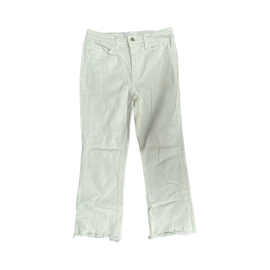 Jeans Straight By Vervet In White Denim, Size:10