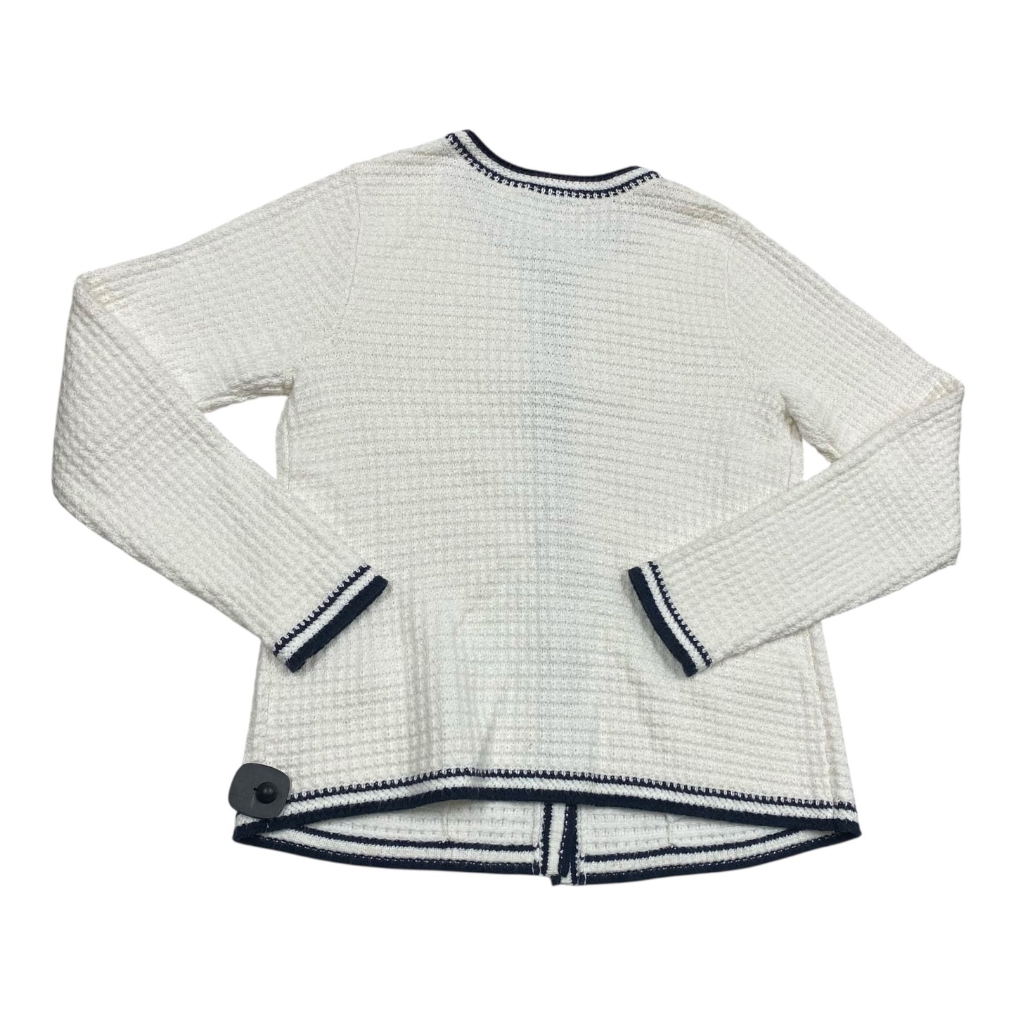 Sweater Cardigan By J. Jill In White, Size:M