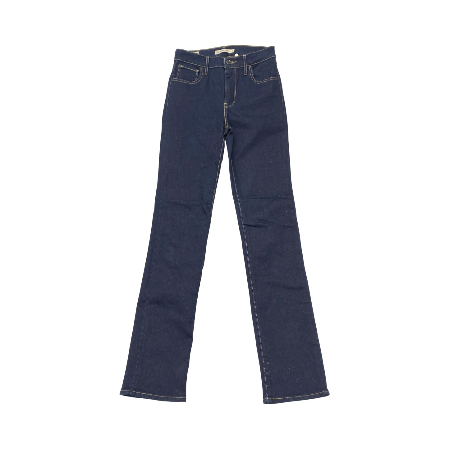 Jeans Straight By Levis In Blue, Size:2