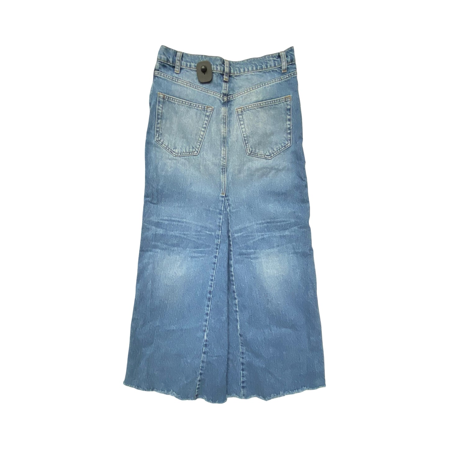 Skirt Designer By Reformation In Blue Denim, Size:4