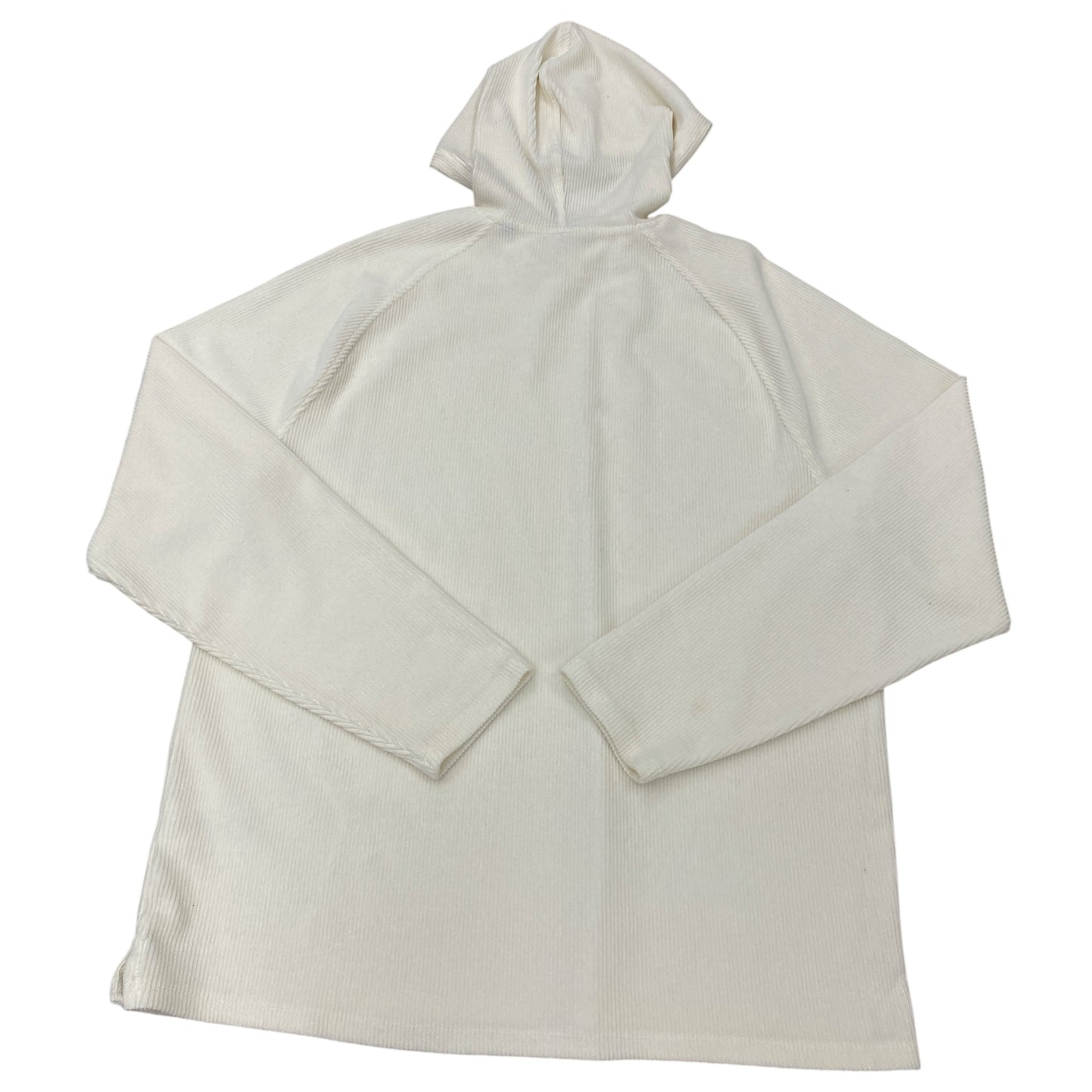 Sweatshirt Hoodie By Vince In Cream, Size:L