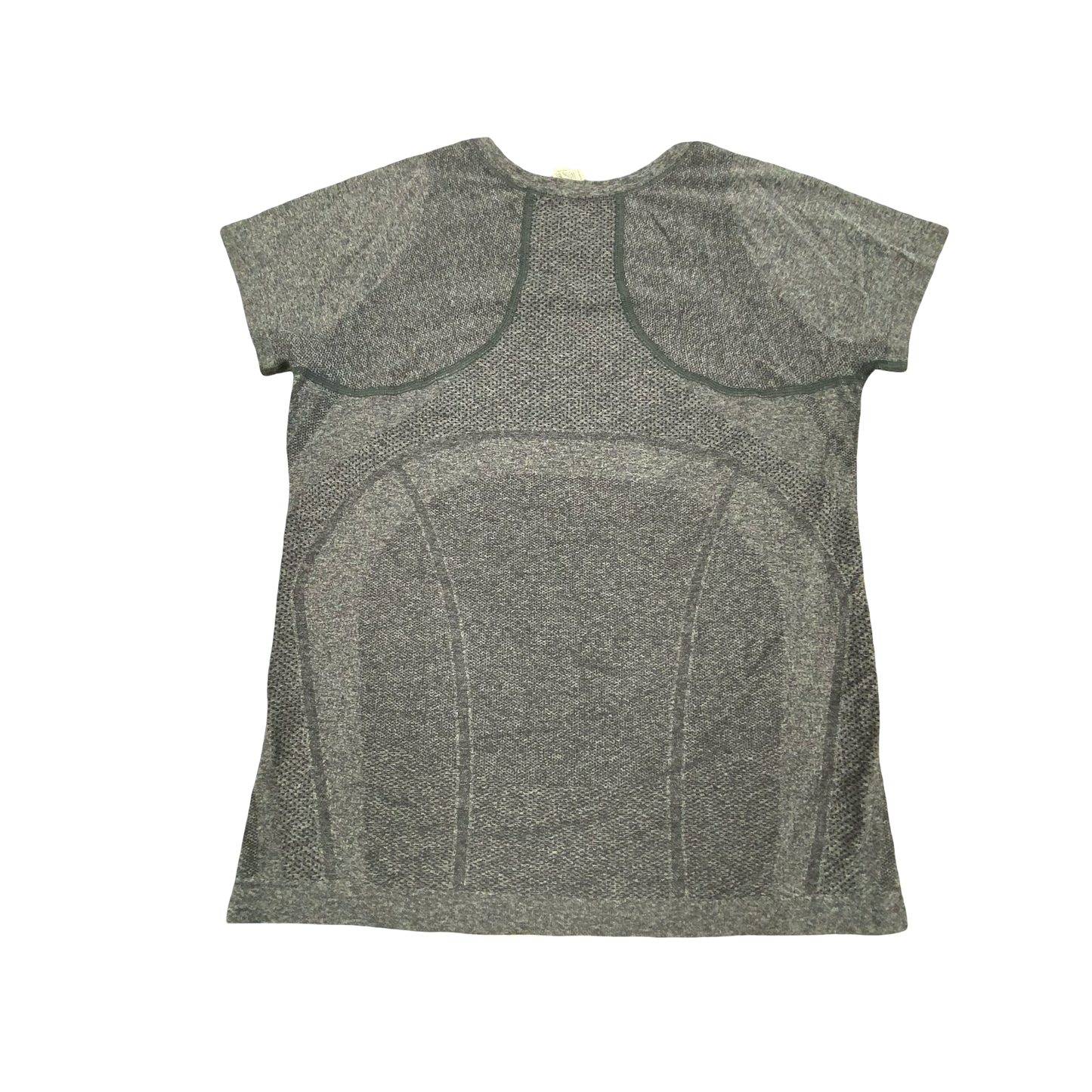 Athletic Top Ss By Athleta In Grey, Size:L