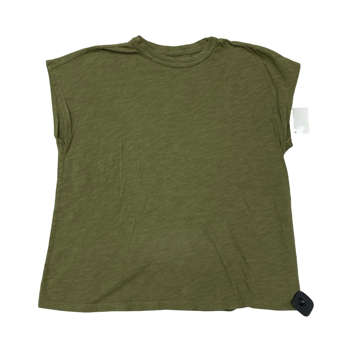 Top Sleeveless Designer By Eileen Fisher In Green, Size:Xs