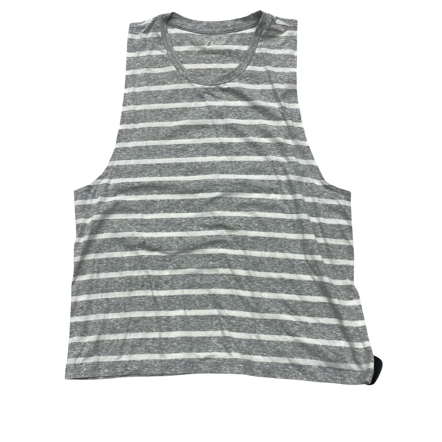 Top Sleeveless By J. Crew In Striped Pattern, Size:S