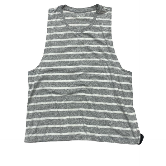 Top Sleeveless By J. Crew In Striped Pattern, Size:S