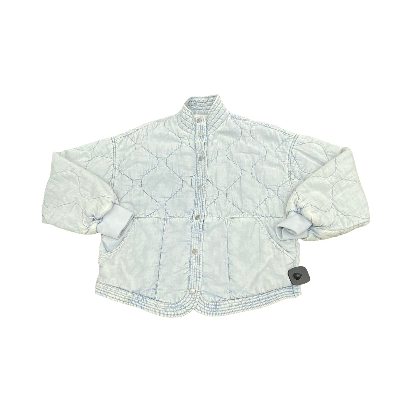 Jacket Puffer & Quilted By Blanknyc In Blue Denim, Size:S