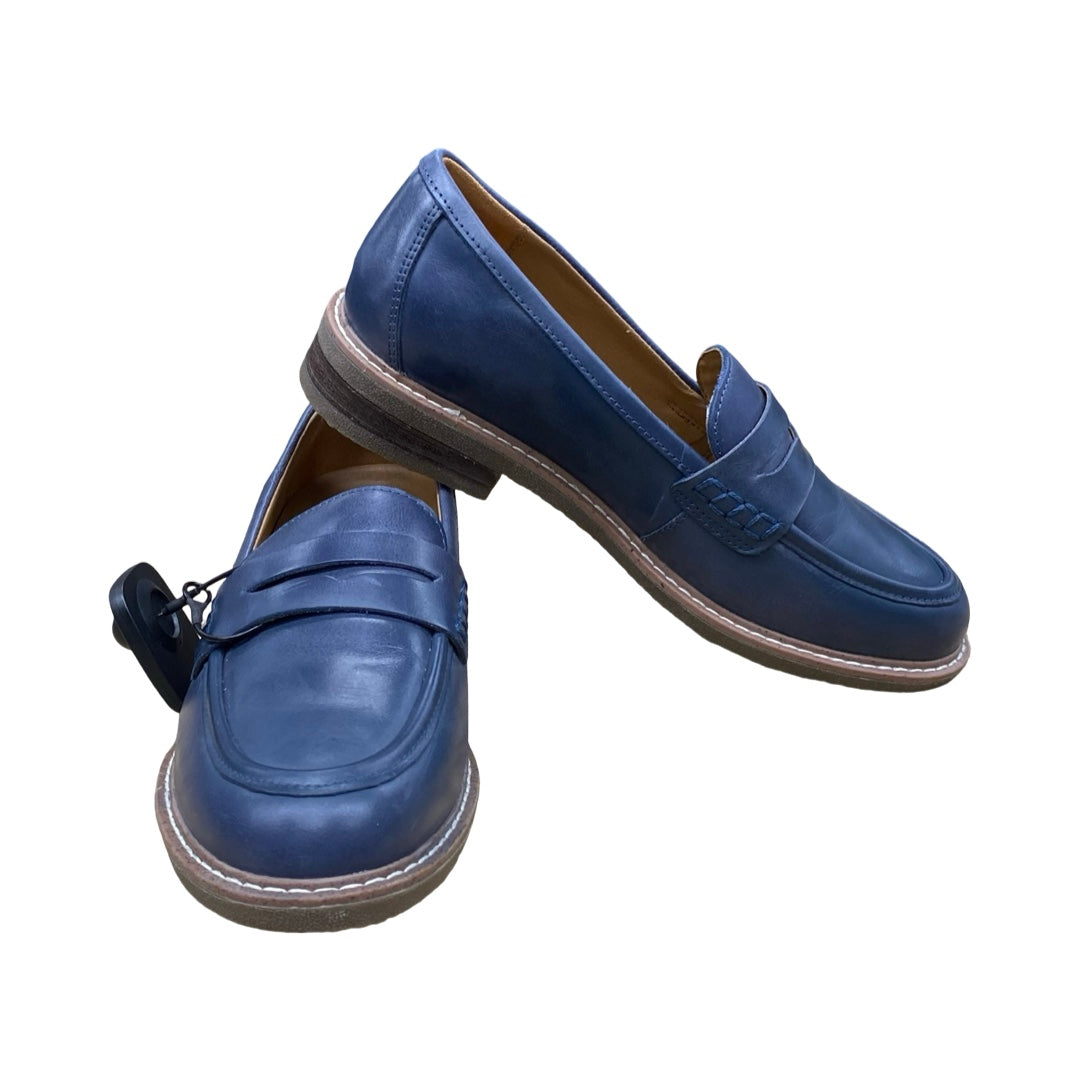 Shoes Flats By Earth In Navy, Size:6.5