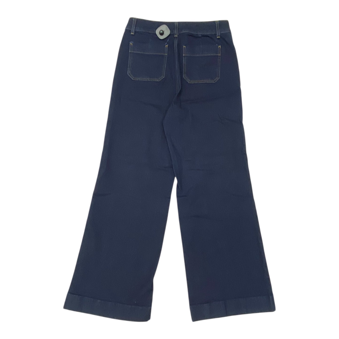 Jeans Wide Leg By Talbots In Blue, Size:8P