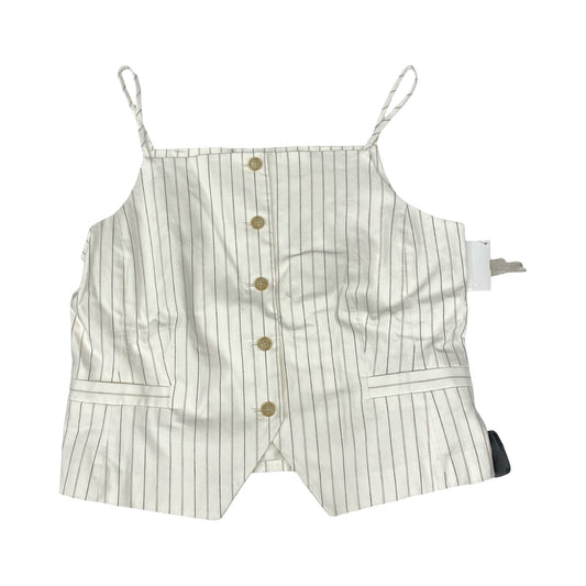 Top Sleeveless By Loft In Striped Pattern, Size:S