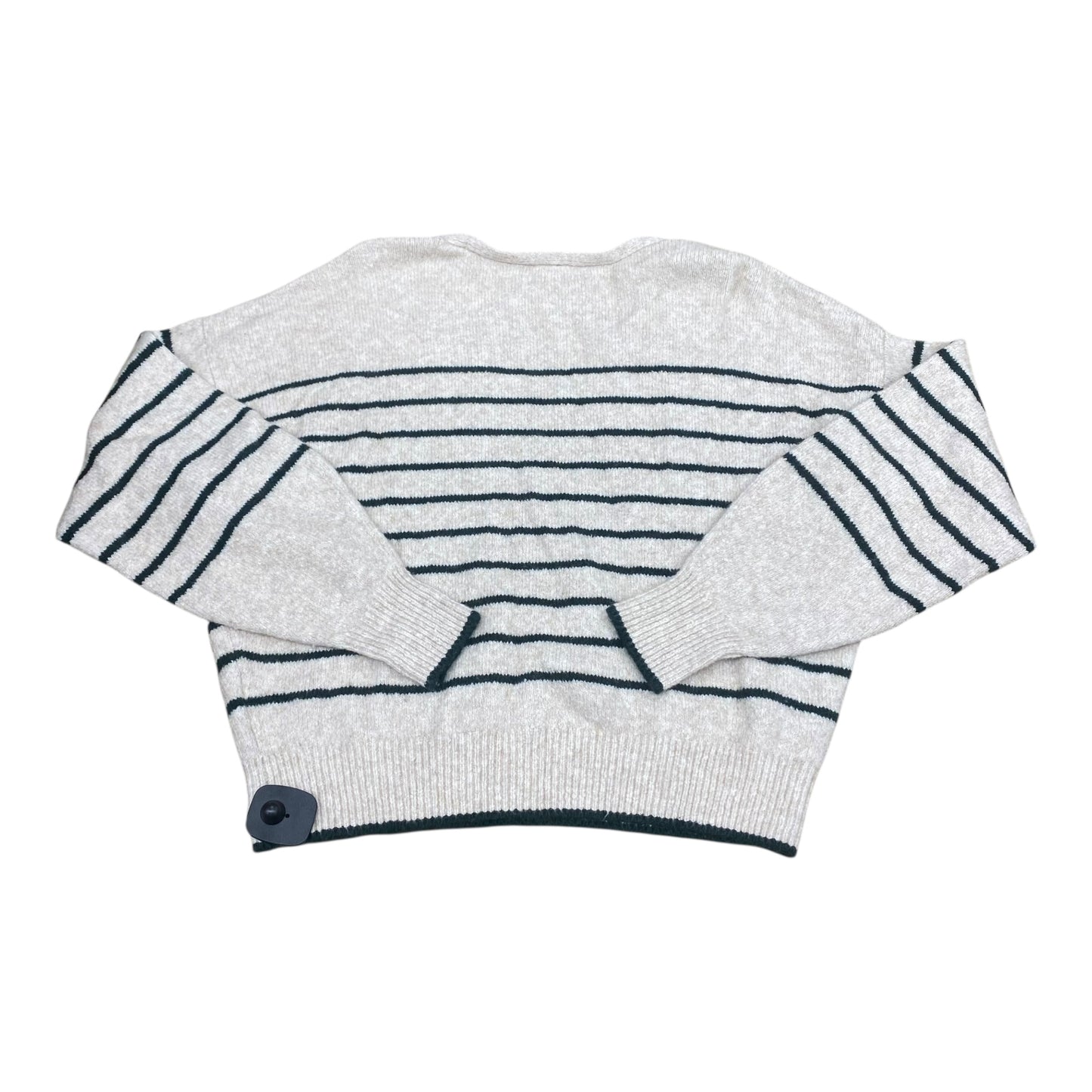 Sweater By Madewell In Green & Tan, Size:M