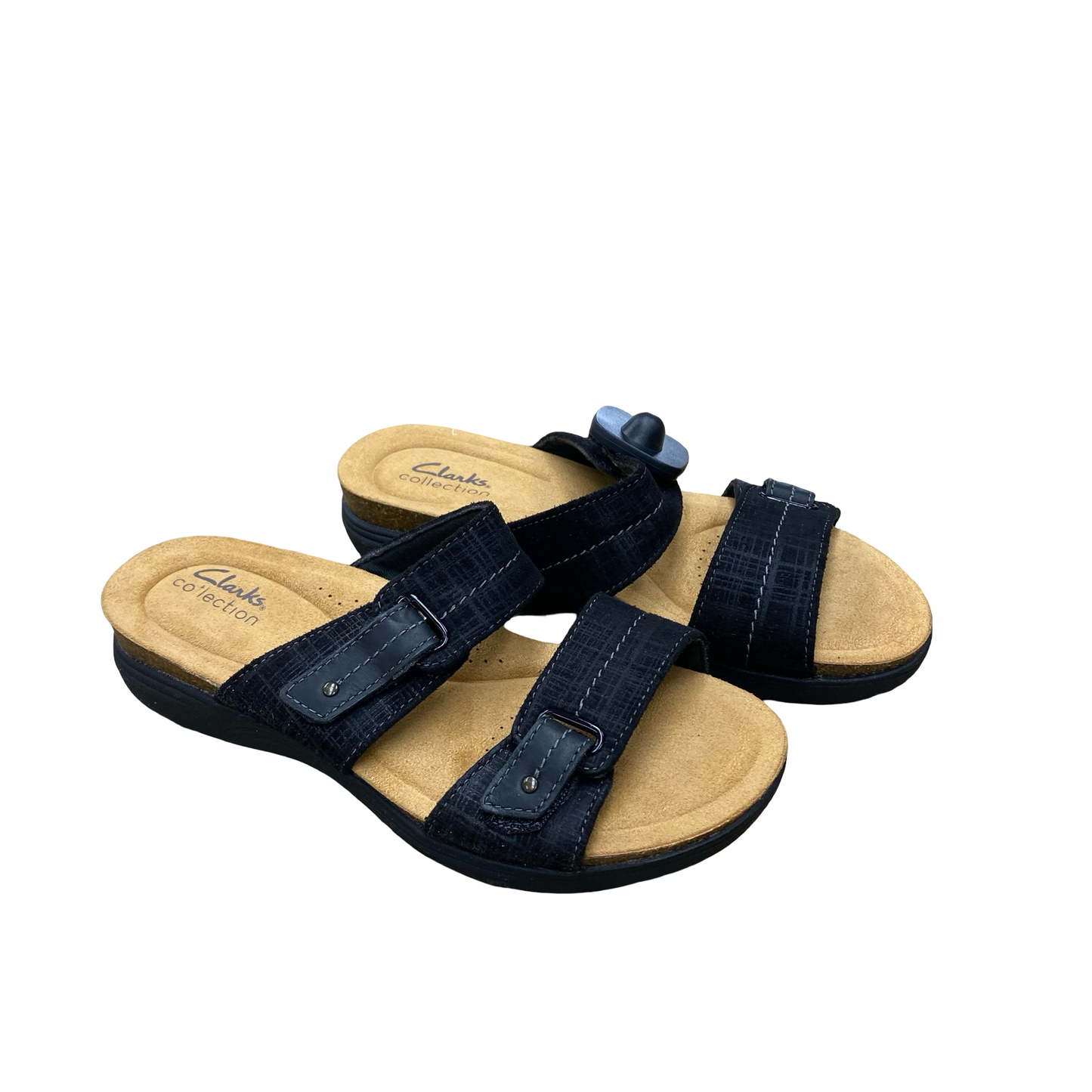 Sandals Flats By Clarks In Multi, Size:7.5