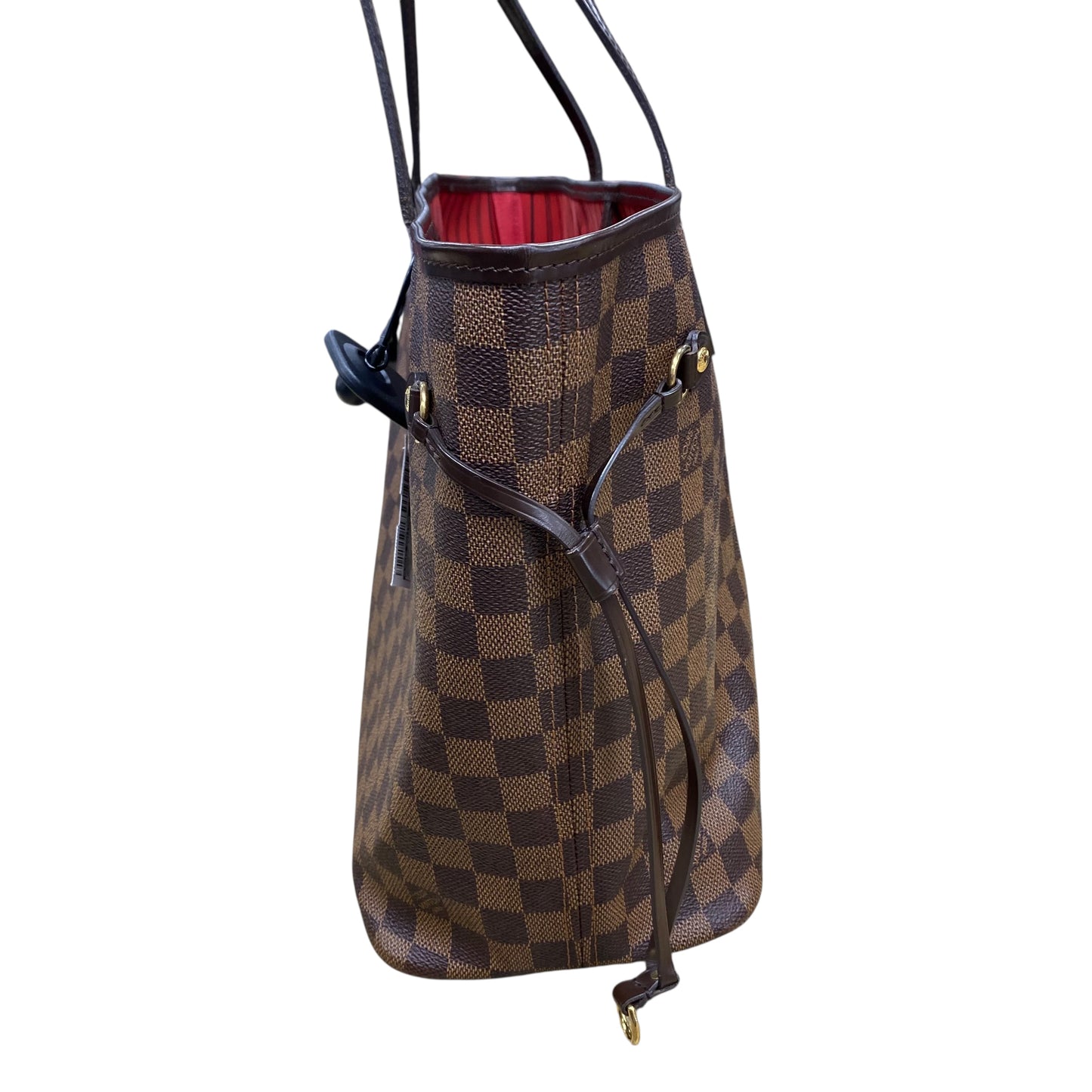 Handbag Luxury Designer By Louis Vuitton In Brown, Size:Medium