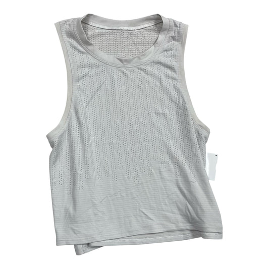 Athletic Tank Top By Lululemon In White, Size:S