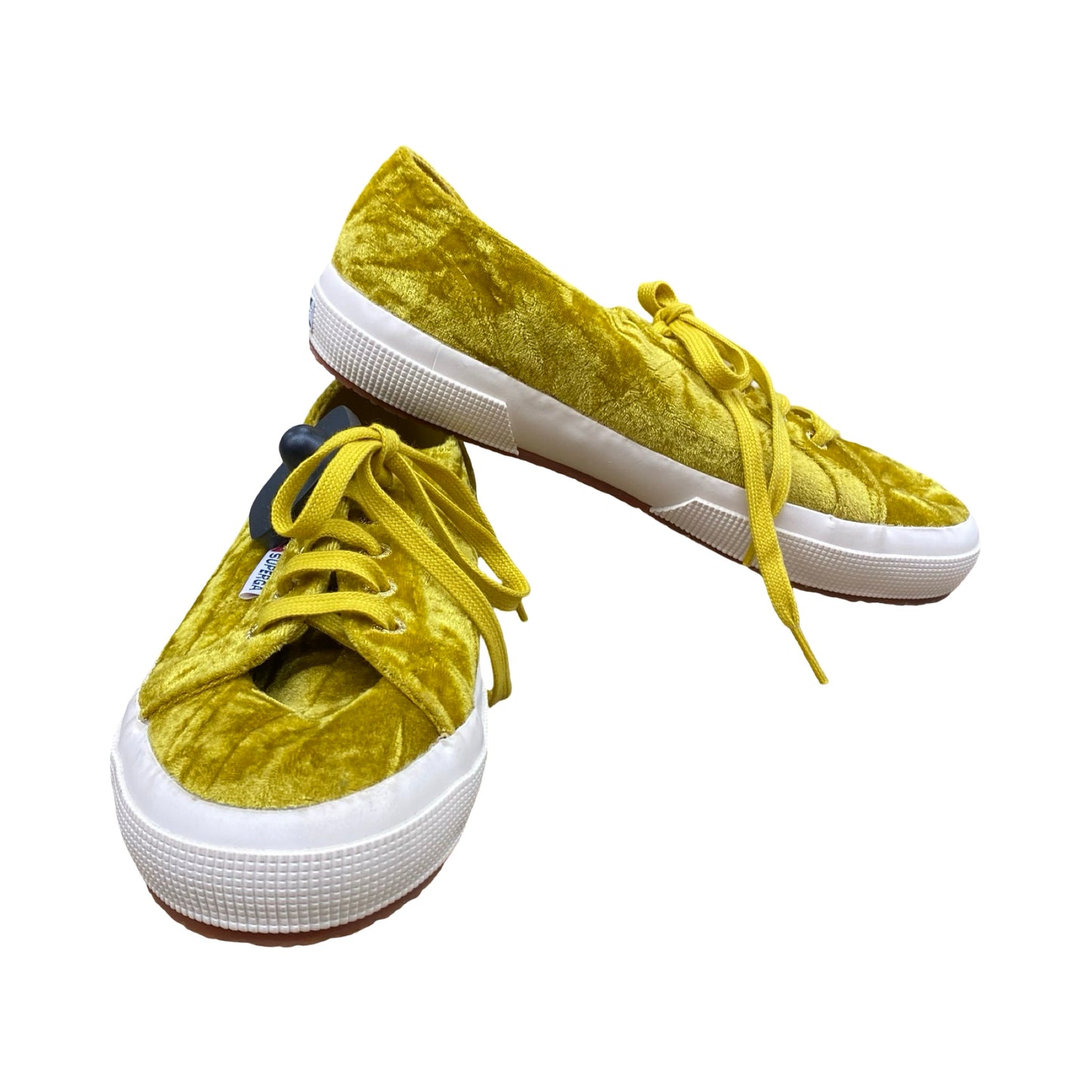 Shoes Sneakers By Superga In Gold, Size:7.5