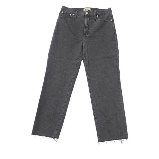 Jeans Wide Leg By Madewell In Grey Denim, Size:12