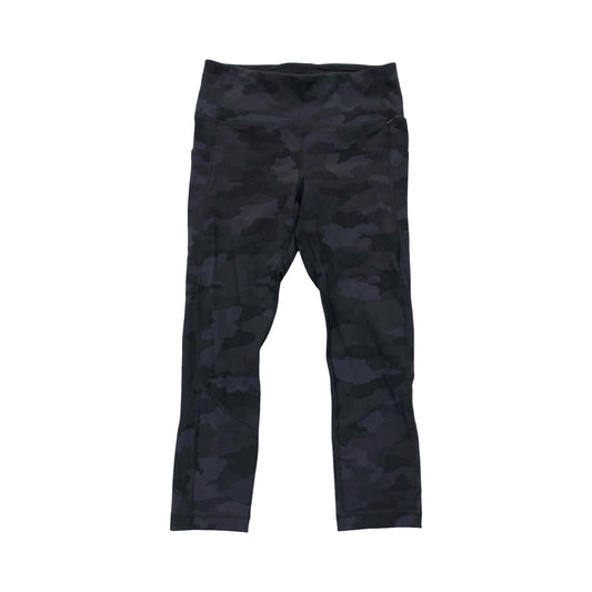 Athletic Capris By Lululemon In Camouflage Print, Size:6