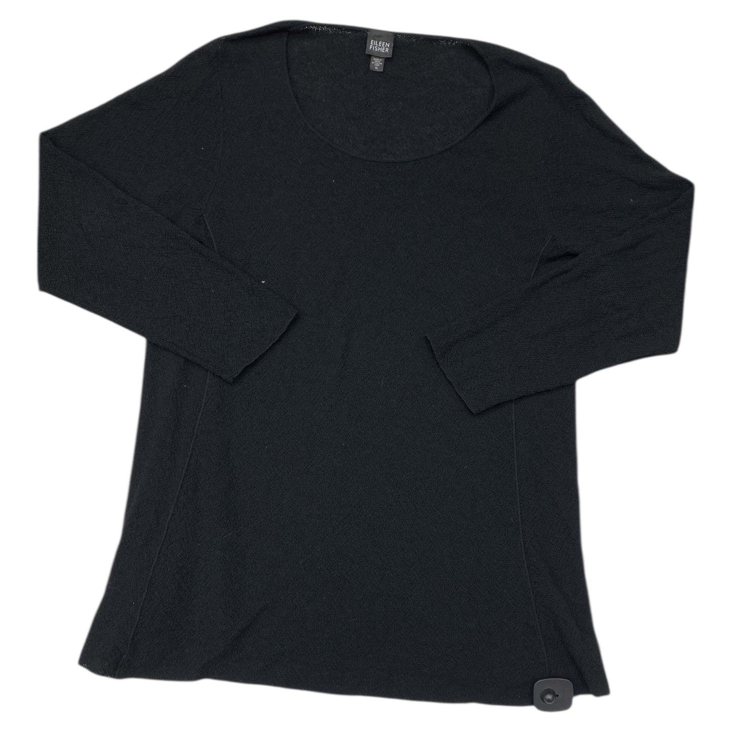 Sweater Designer By Eileen Fisher In Black, Size:Xl