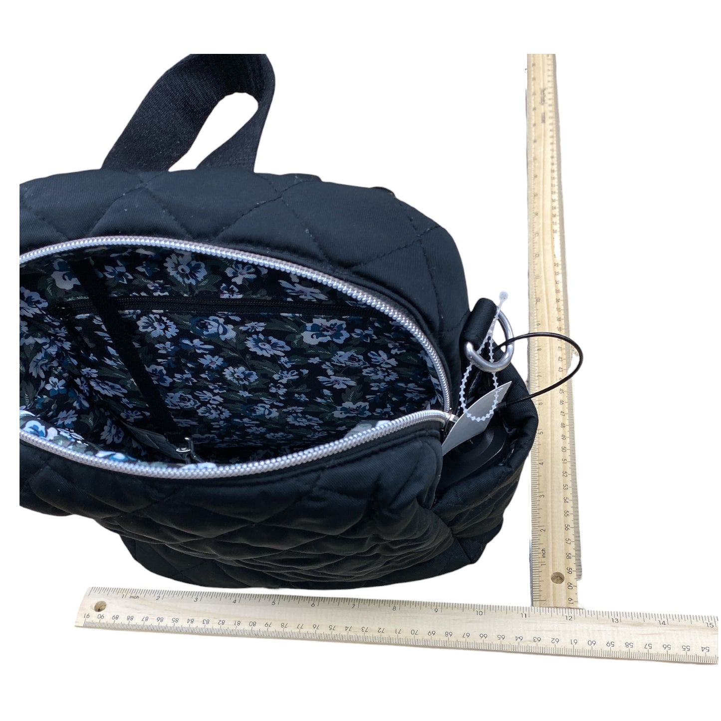 Backpack By Vera Bradley In Black, Size:Small