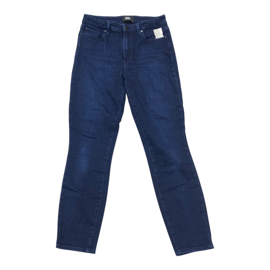 Jeans Cropped By Paige In Blue Denim, Size:8