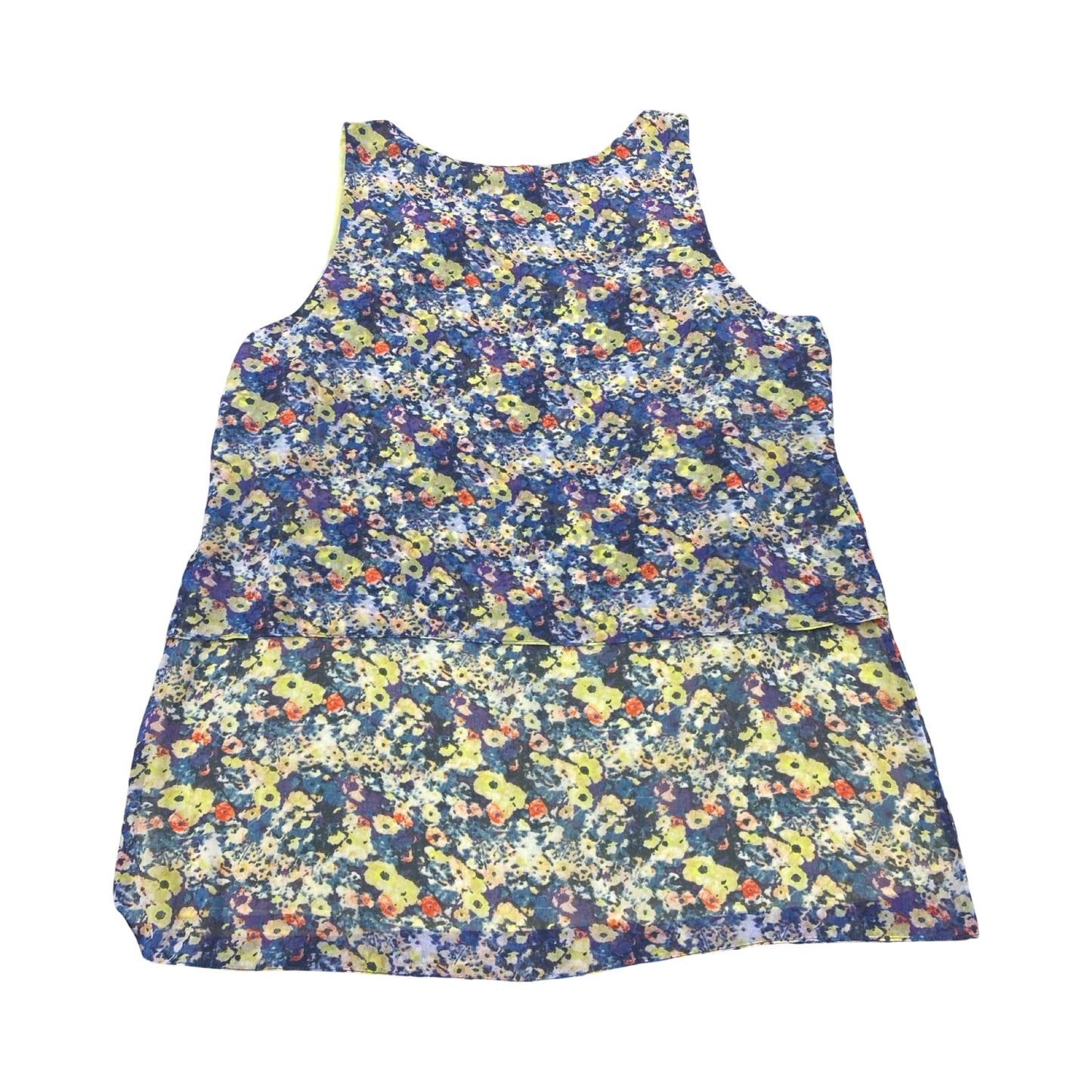 Top Sleeveless By Cabi In Multi, Size:Xl