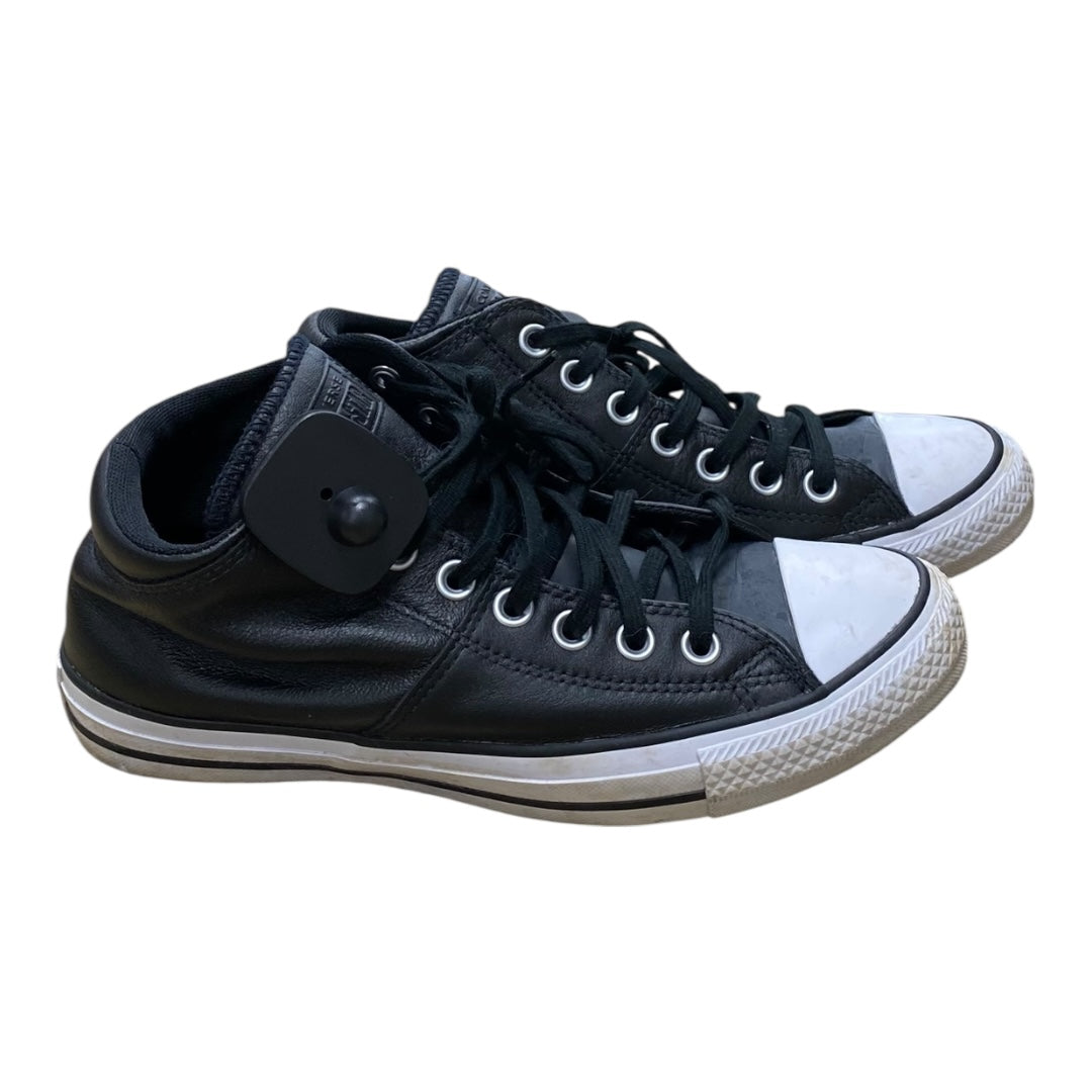 Shoes Sneakers By Converse In Black, Size:9