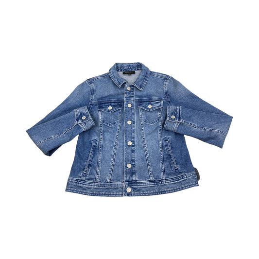 Jacket Denim By Talbots In Blue Denim, Size:S