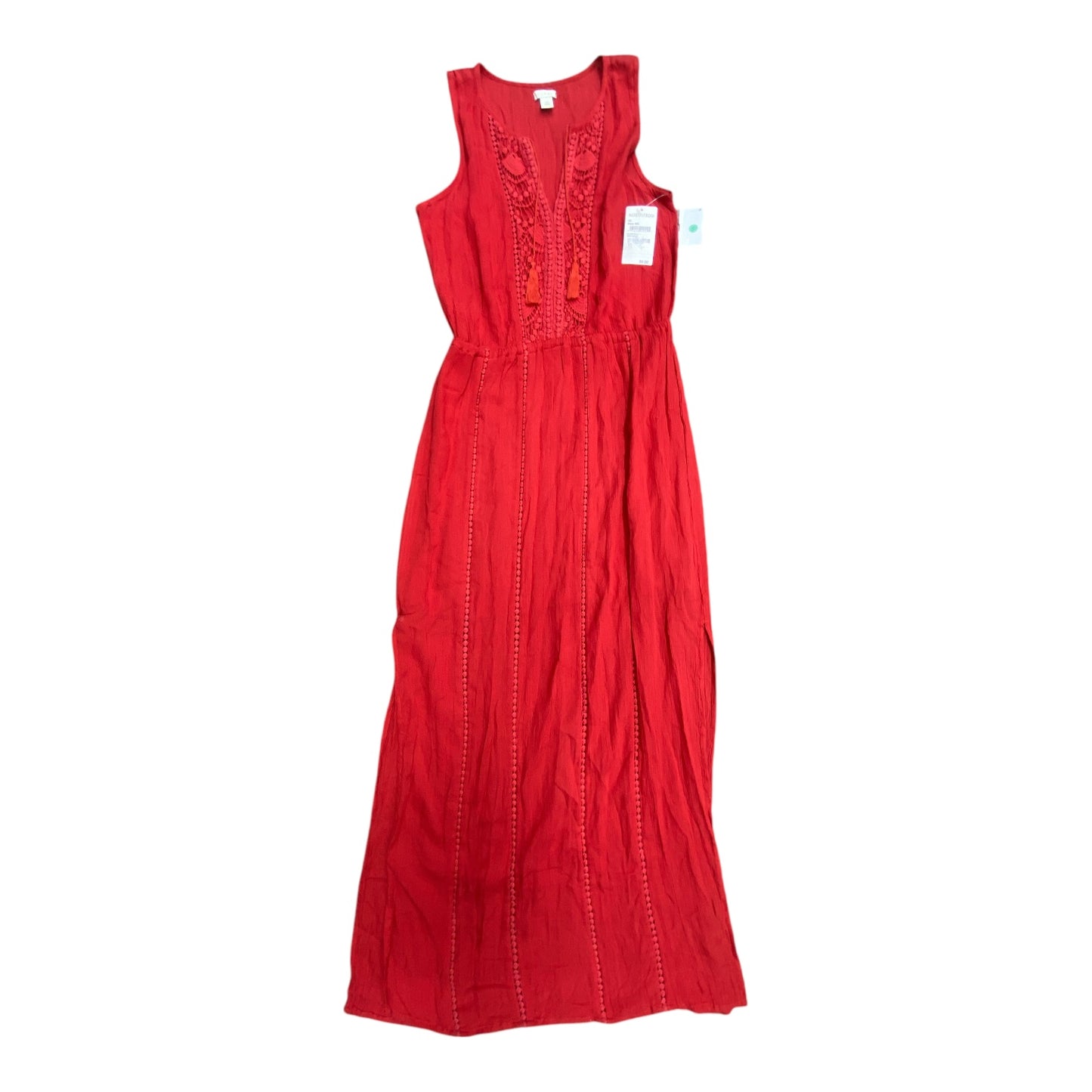 Dress Casual Maxi By Hinge In Red, Size:Xs