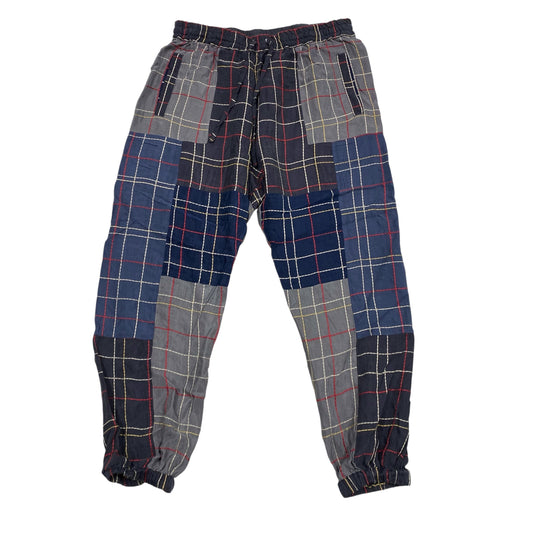 Pants Designer By Johnny Was In Plaid Pattern, Size:S