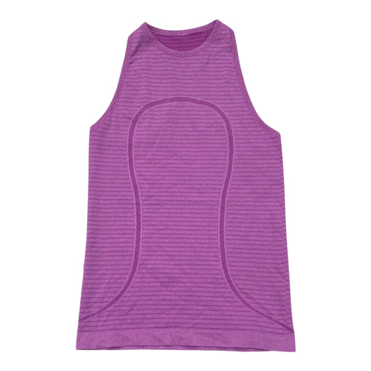 Athletic Tank Top By Lululemon In Purple, Size:S