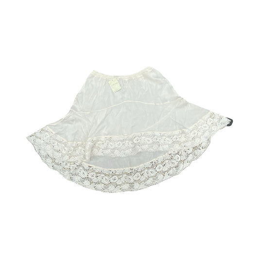 Skirt Mini & Short By Free People In Cream, Size:S